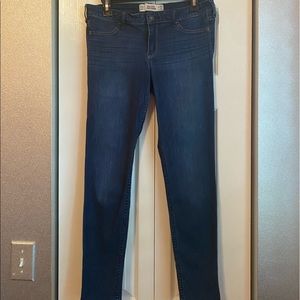 Hollister blue jean leggings